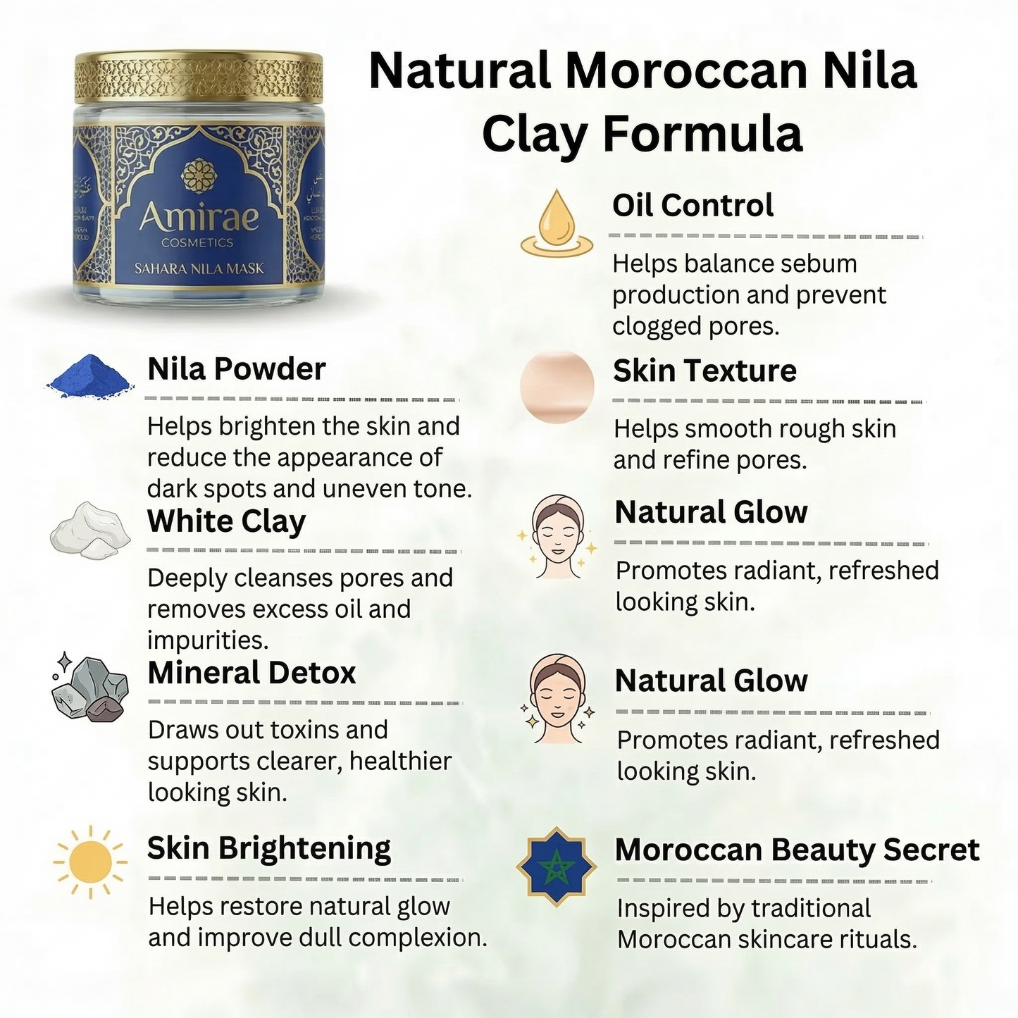 Amirae™ Moroccan Nila Mask